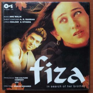 FIZA - Anu Malik & A.R. Rahman Hindi Audio Cd