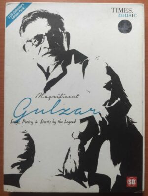 MAGNIFICIENT GULZAR SONGS POETRY & STORIES BY THE LEGEND - Hindi 3CD Collector's Edition Pack Audio Cd