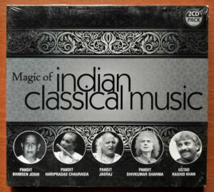 MAGIC OF INDIAN CLASSICAL MUSIC - Pandit Bhimsen Joshi & Hariprasad Chaurasia & Shivkumar Sharma Classical 2CD Pack Audio Cd (FACTORY SEALED PACK)