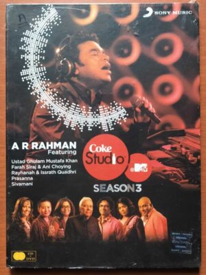 COKE STUDIO MTV SEASON 3 - A.R. Rahman 2CD Pack Album Audio Cd (FACTORY SEALED PACK)