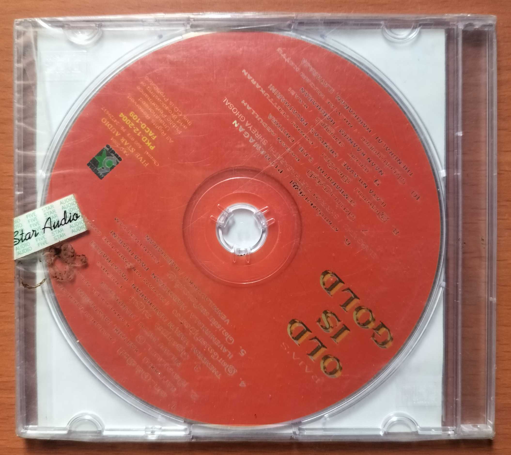 RAJA'S OLD IS GOLD = Ilaiyaraaja Tamil Collection Audio Cd (FACTORY SEALED PACK) - Image 2