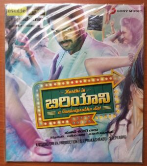 BIRIYANI - Yuvan Shankar Raja Telugu Audio Cd (FACTORY SEALED PACK)