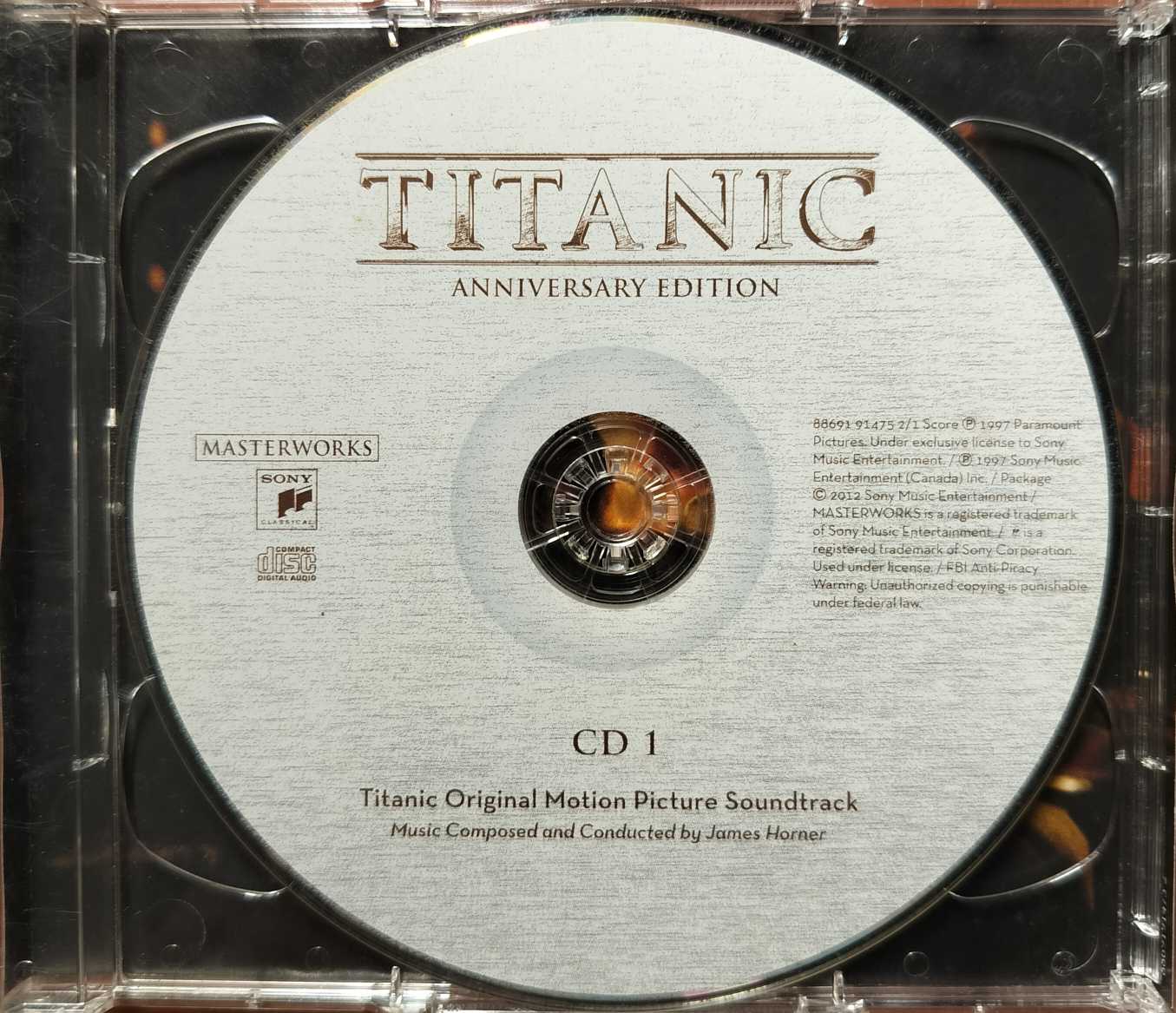 TITANIC ANNIVERSARY EDITION - Imported 2 Disc Edition Album Audio Cd - Image 6
