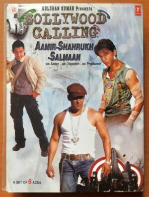 BOLLYWOOD CALLING AAMIR / SHAHRUKH / SALMAAN - Hindi 6CD Premium Pack Audio Cd