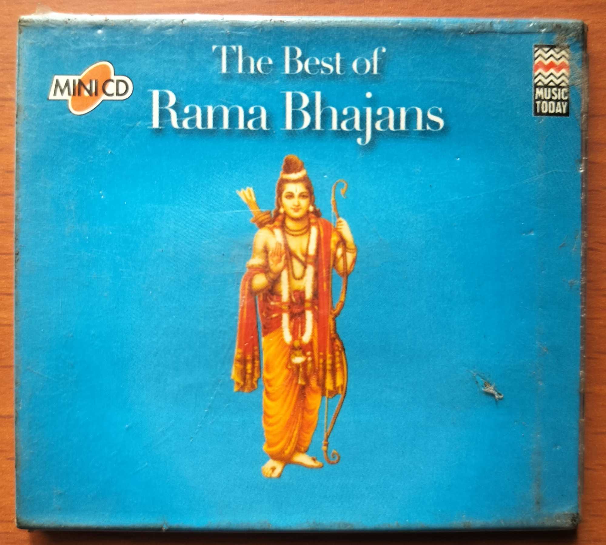 THE BEST OF RAMA BHAJANS - Indian Devotional MINI DISK Audio Cd (FACTORY SEALED PACK)