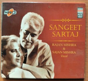 SANGEET SARTAJ - Rajan Mishra & Sajan Mishra Classical MINI DISK Audio Cd