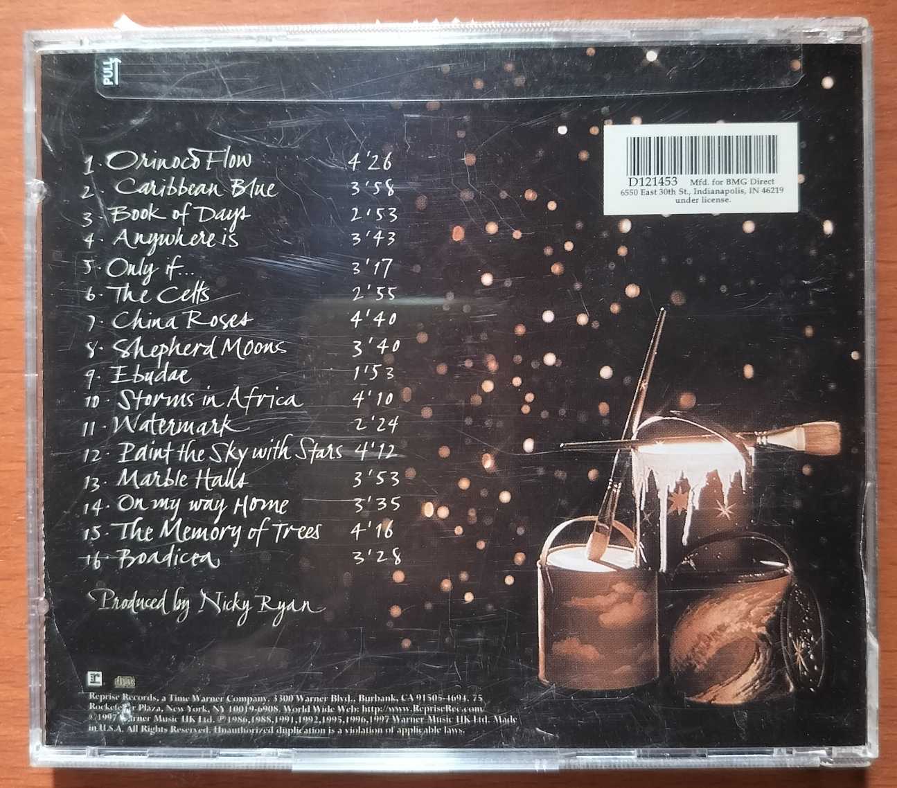 PAINT THE SKY WITH STARS THE BEST OF ENYA - Imported Pop New Age Album Audio Cd - Image 3