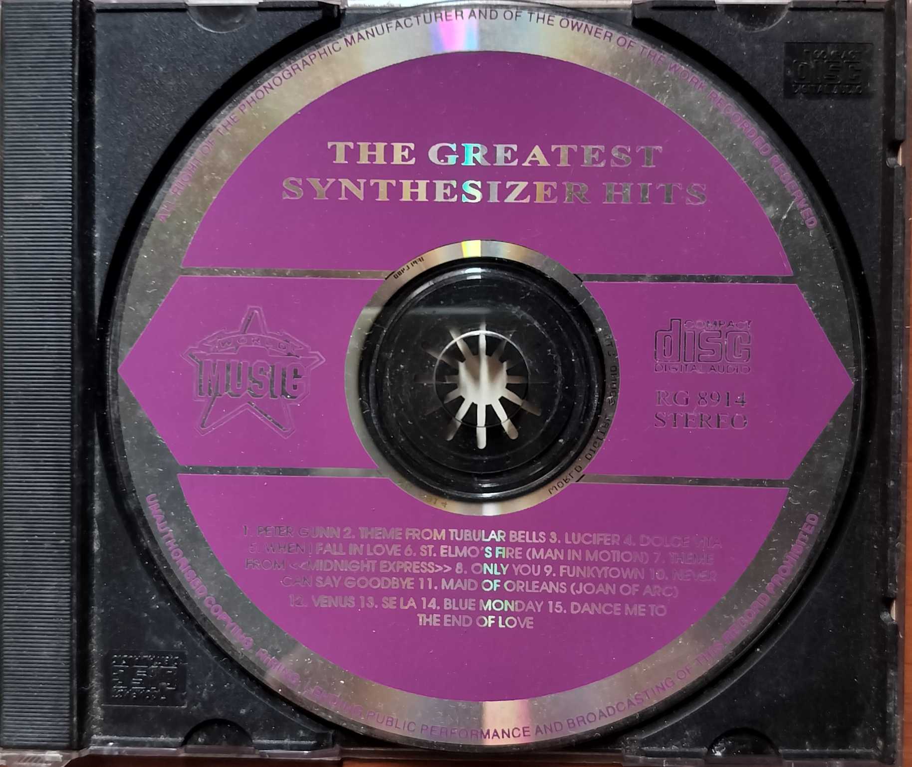 THE GREATEST SYNTHESIZER HITS - English Pop Album Audio Cd - Image 2