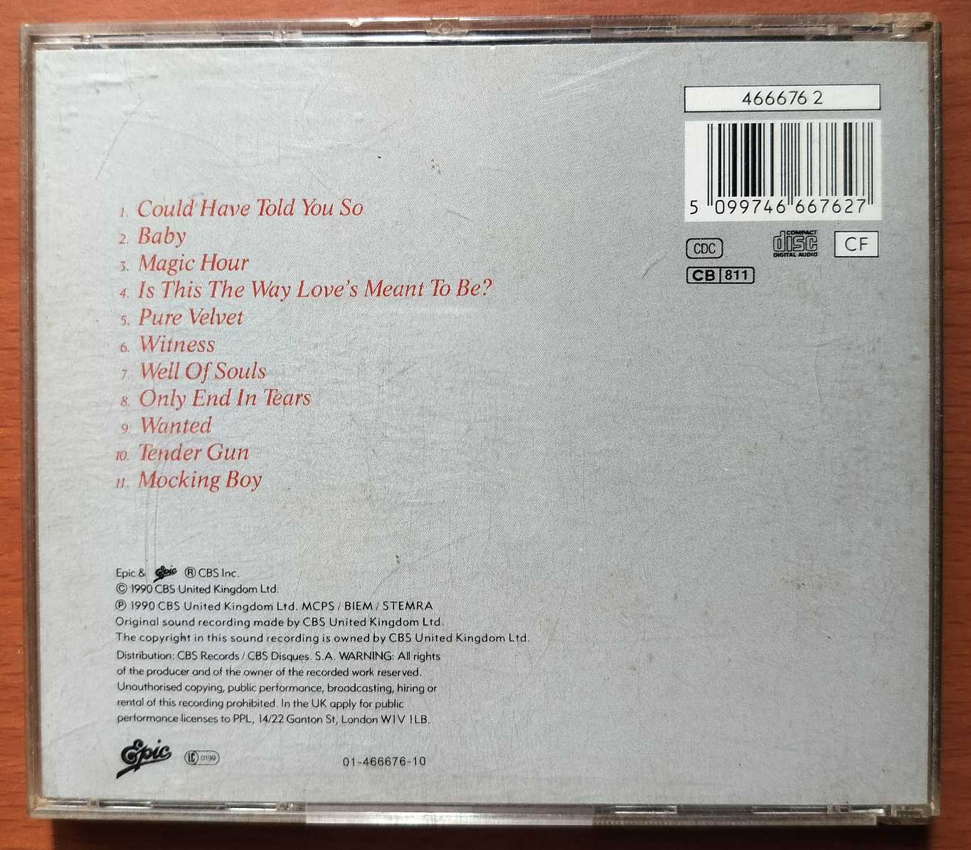 HALO JAMES WITNESS - Imported Pop Album Audio Cd - Image 3