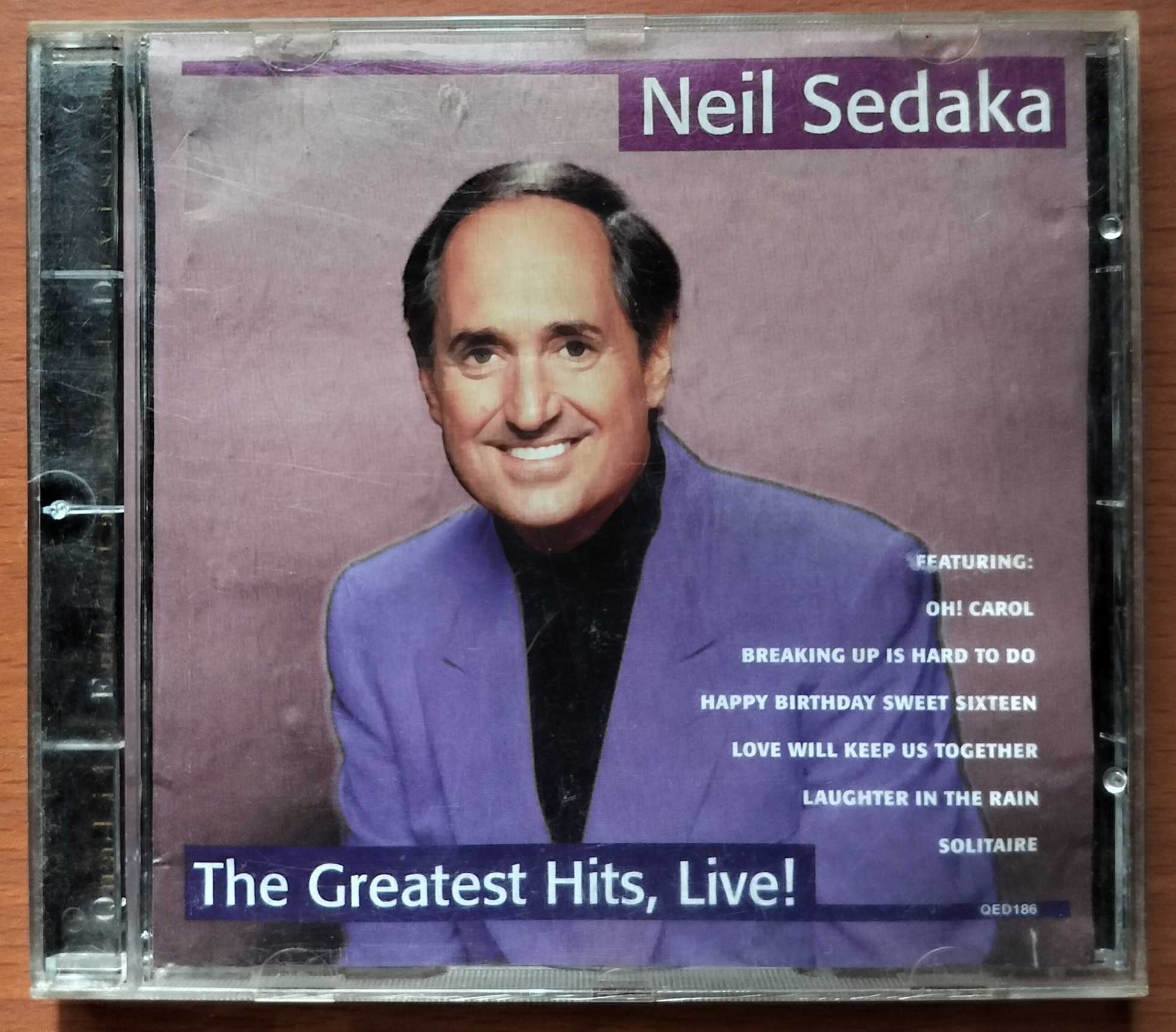 NEIL SEDAKA THE GREATEST HITS LIVE - Imported Pop Rock Album Audio Cd