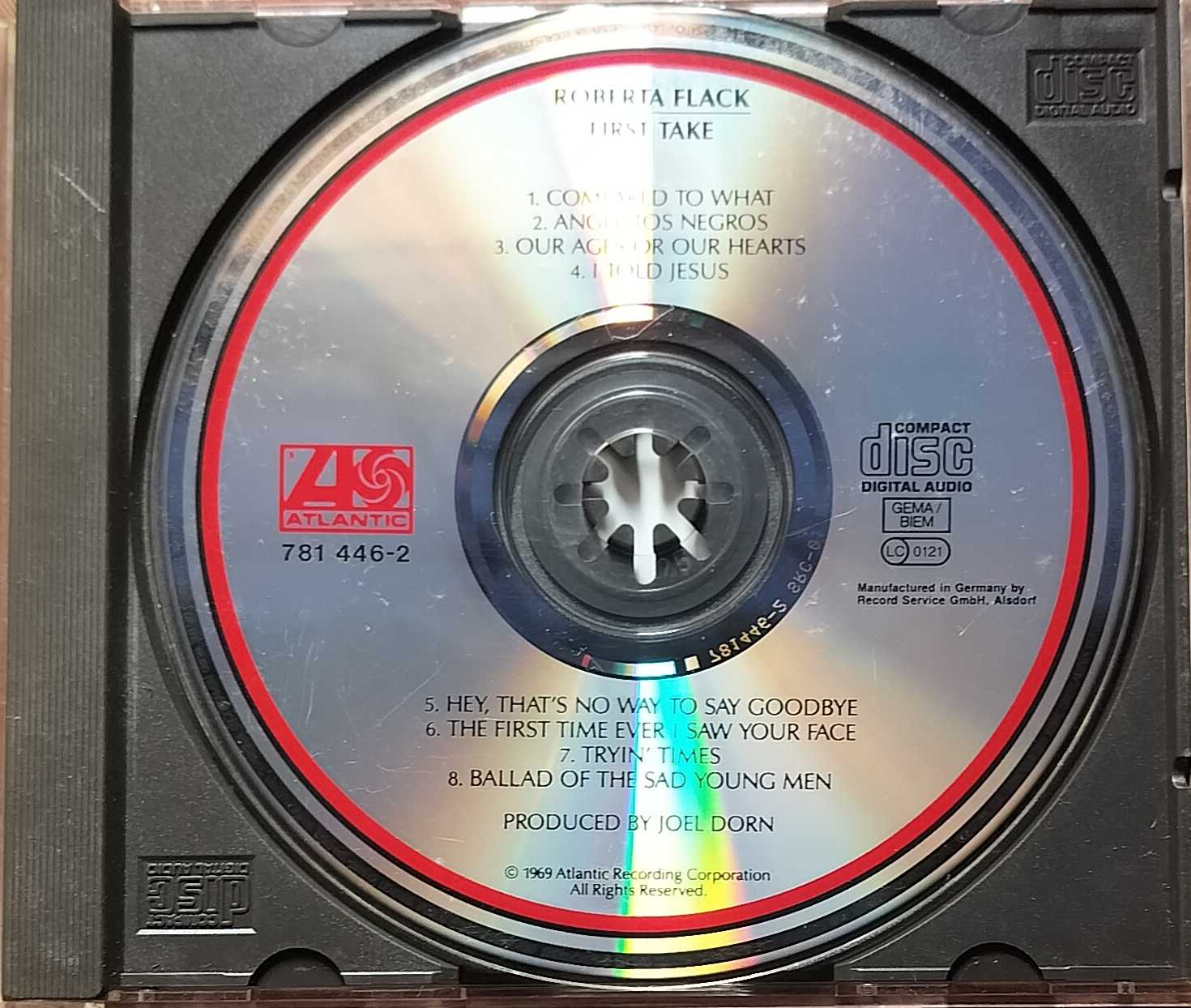 ROBERTA FLACK FIRST TAKE - Imported Rock Jazz Album Audio Cd - Image 2