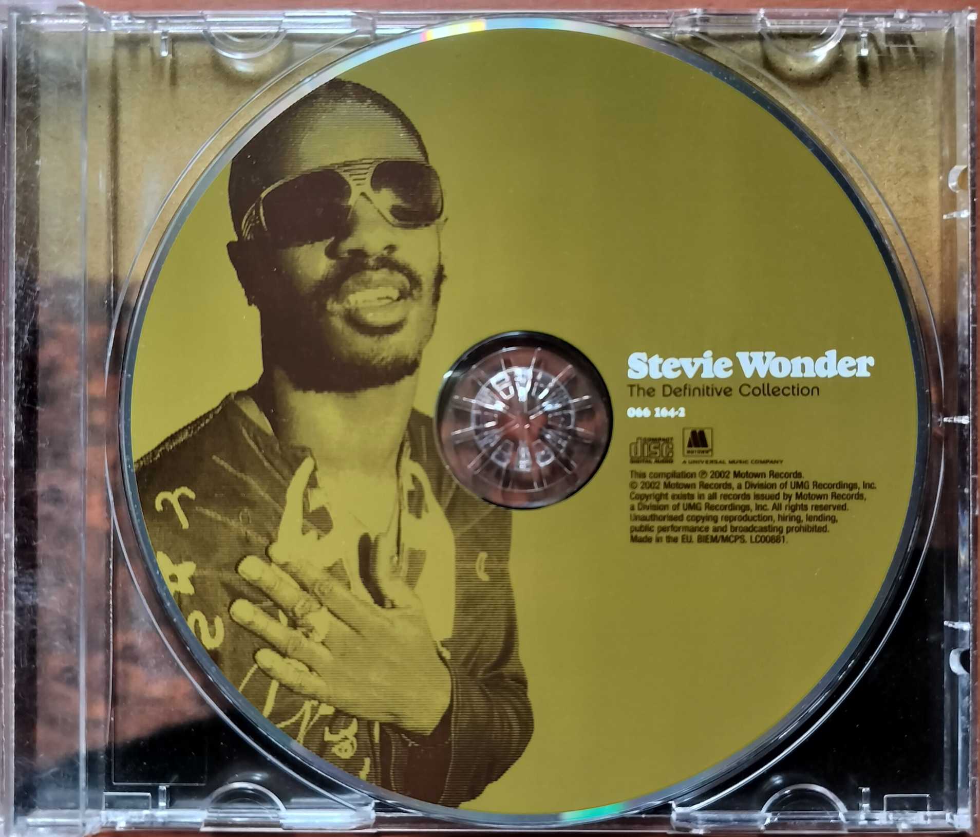 STEVIE WONDER THE DEFINITIVE COLLECTION - English R&B Sole Album Audio Cd - Image 2
