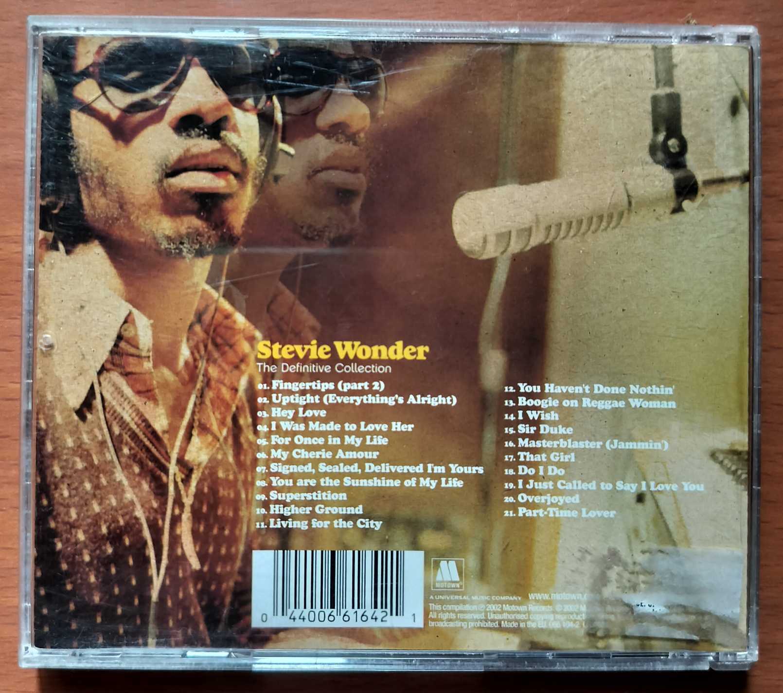 STEVIE WONDER THE DEFINITIVE COLLECTION - English R&B Sole Album Audio Cd - Image 3