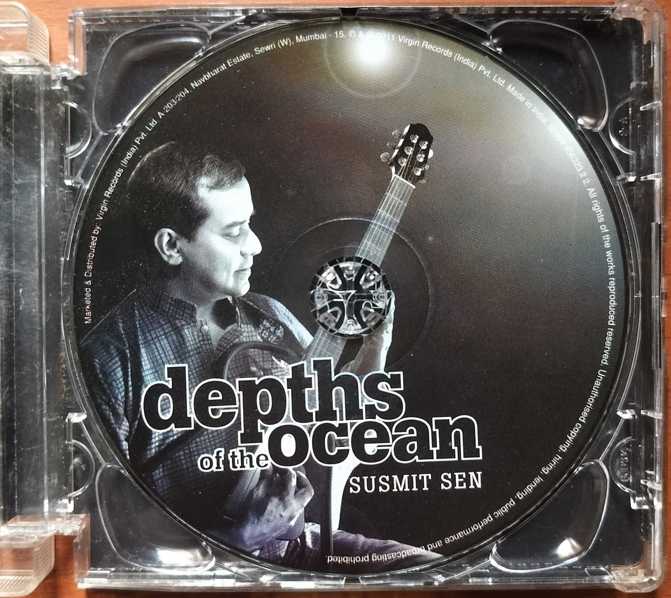 DEPTHS OF THE OCEAN - Susmit Sen Indian Classical Fusion Album Audio Cd - Image 2