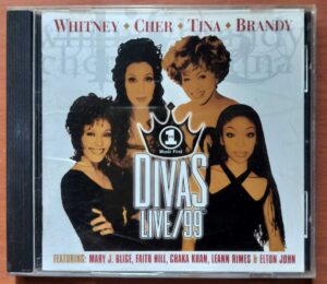 DIVAS LIVE 99 WHITNEY / CHER / TINA / BRANDY - Imported Pop Rock Album Audio Cd