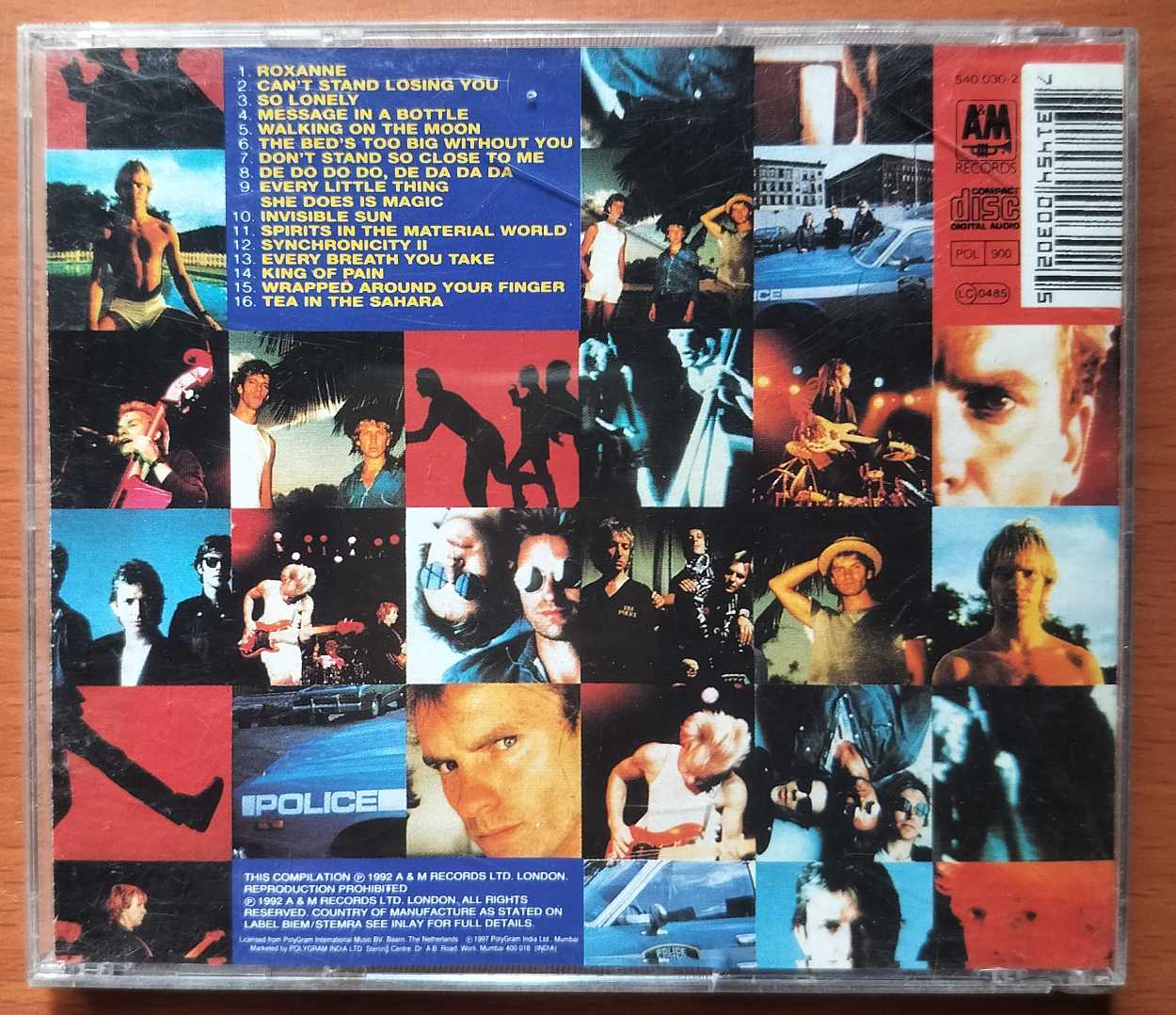 THE POLICE GREATEST HITS - Pop Rock Album Audio Cd - Image 3