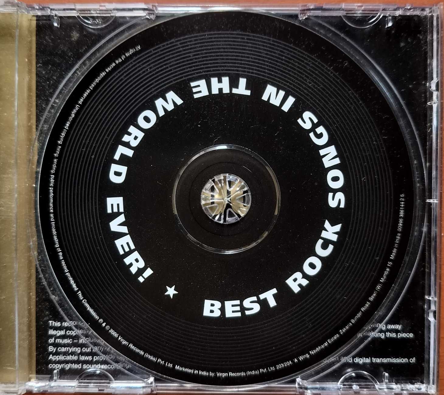 BEST ROCK SONGS IN THE WORLD EVER - John Lennon & Jethro Tull English Rock Album Audio Cd - Image 2