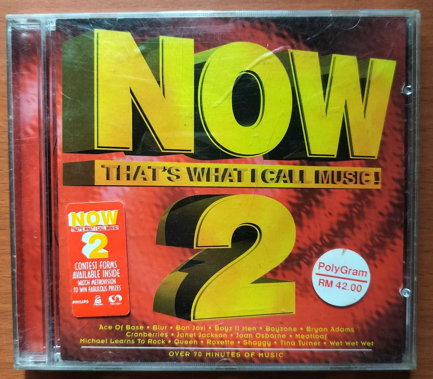 NOW THAT'S WHAT I CALL MUSIC - English Compilation Audio Cd