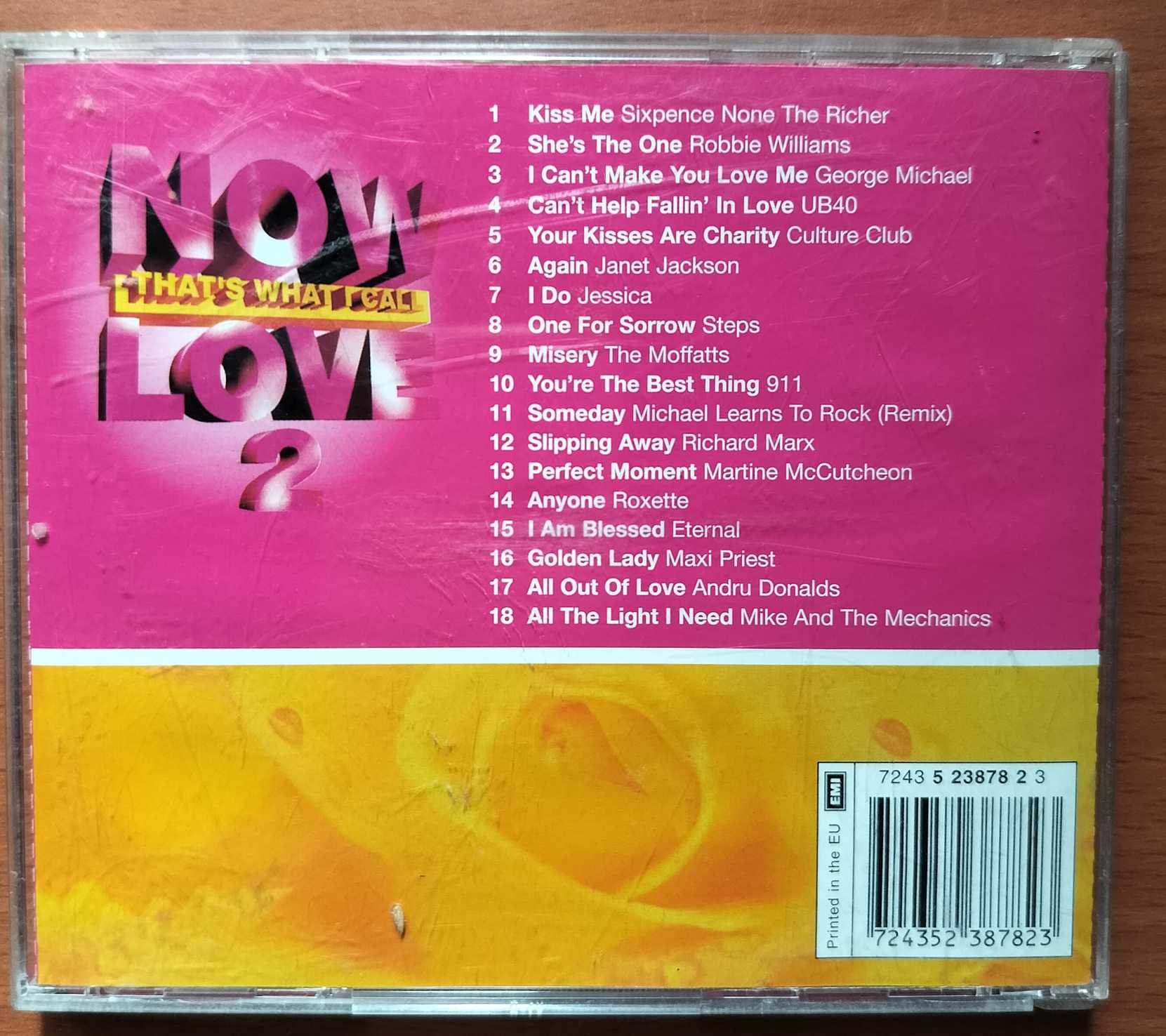 NOW LOVE 2 THAT'S WHAT I CALL - English Compilation Audio Cd - Image 3