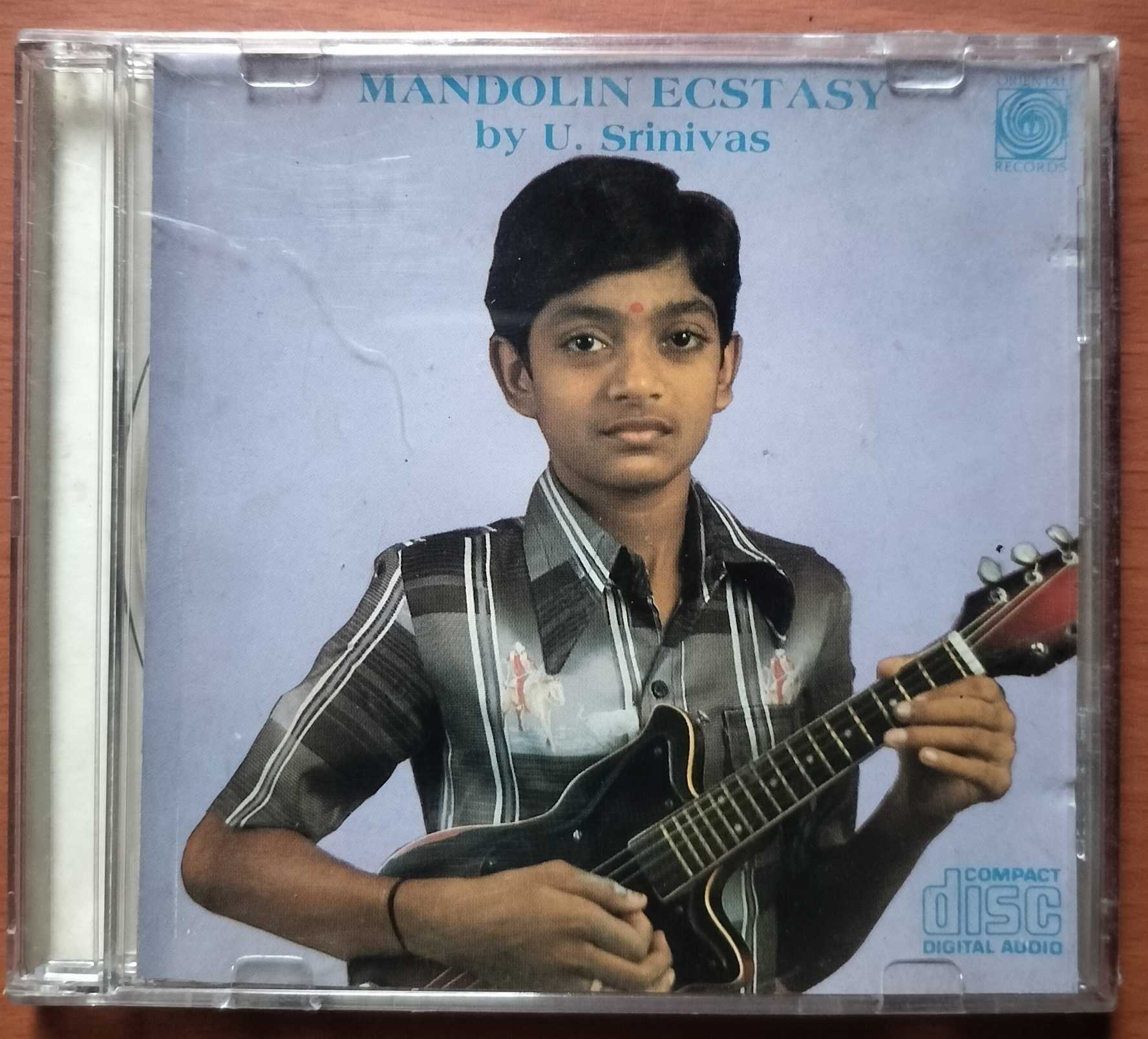 MANDOLIN ECSTASY BY U. SRINIVAS - Indian Classical Instrumental Audio Cd