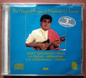THE MAGICAL FINGERS OF MANDOLIN U. SRINIVAS - Imported Oriental 2CD Pack Audio Cd