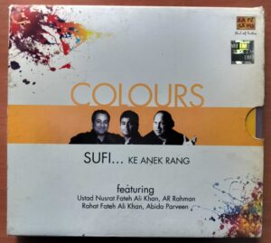 COLOURS - A.R. Rahman Sufi ke Anek Rang 2CD Pack With Outer Cover Audio Cd