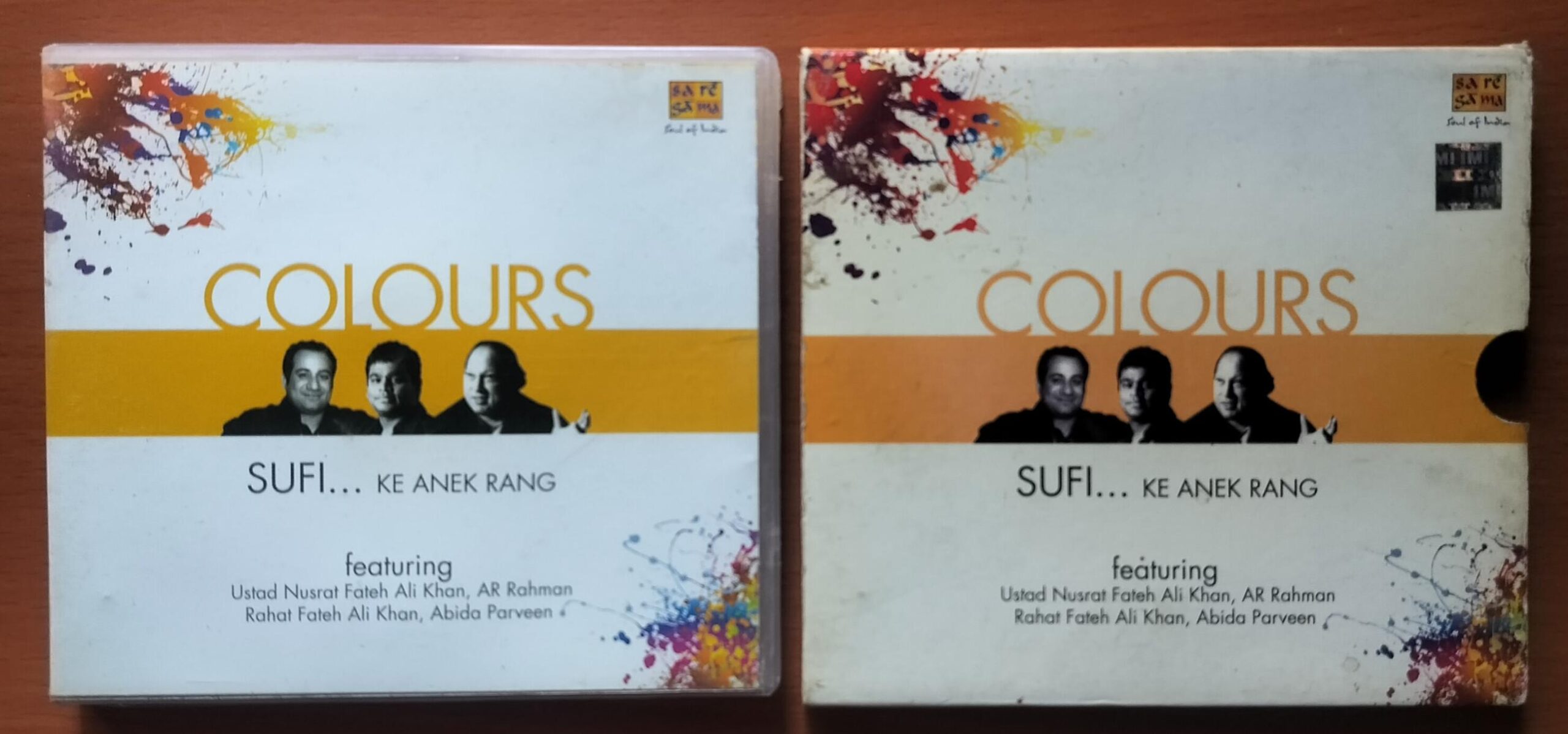 COLOURS - A.R. Rahman Sufi ke Anek Rang 2CD Pack With Outer Cover Audio Cd - Image 2