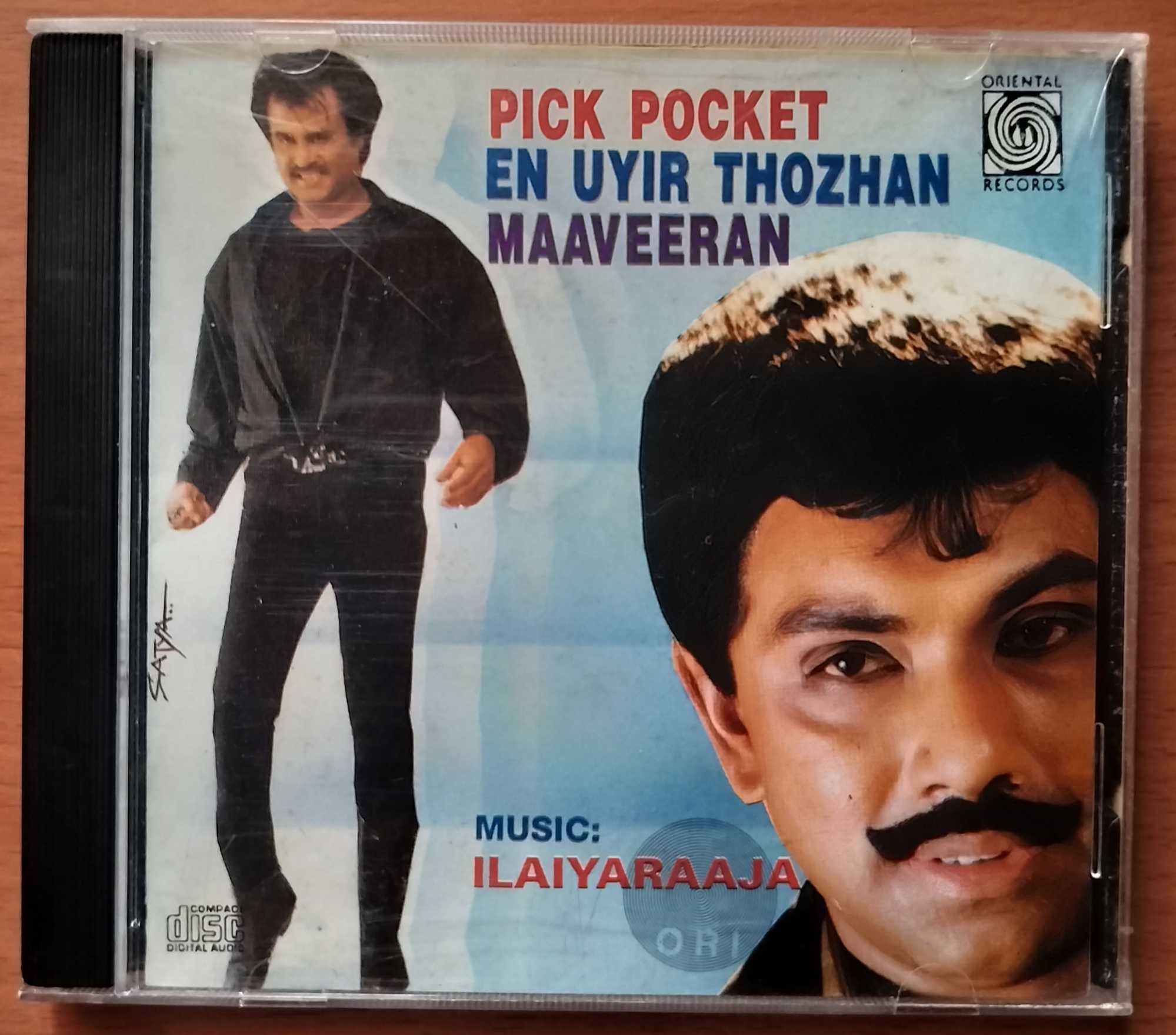 PIC POCKET / EN UYIR THOZHAN / MAAVEERAN - Ilaiyaraaja Imported Audio Cd (USA EDITION)