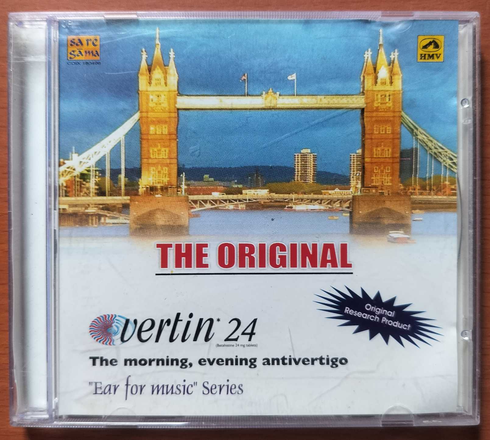 THE ORIGINAL VERTIN 24 THE MORNING, EVENING ANTIVERTIGO - Ear For Music Series Original Research Product Hindi Film Audio Cd