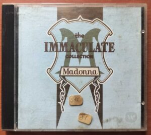 THE IMMACULATE COLLECTION - Imported Madonna Pop Album Audio Cd
