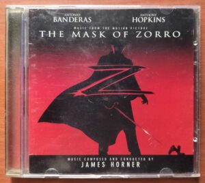 THE MASK OF ZORRO - Imported James Corner Film Sound Track Album Audio Cd
