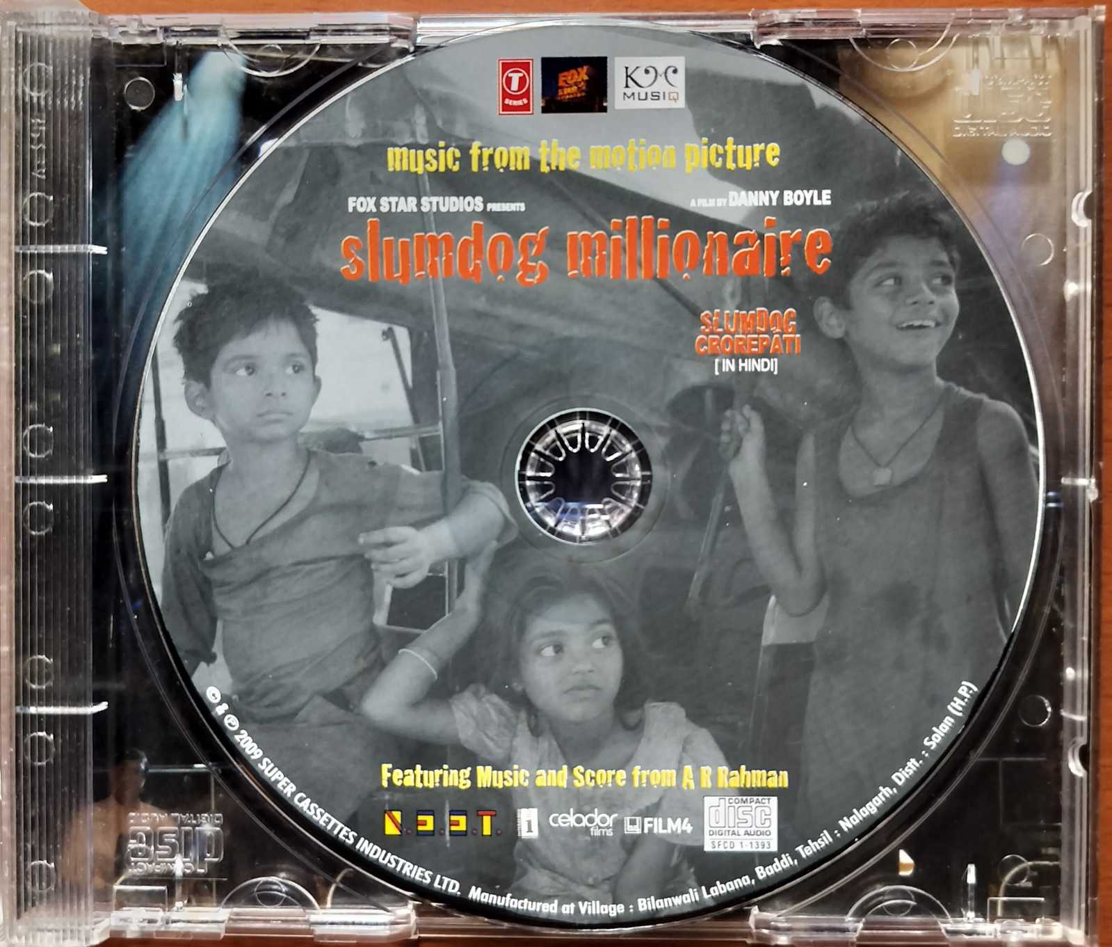 SLUMDOG MILLIONAIRE - A.R. Rahman Hindi Audio Cd - Image 2