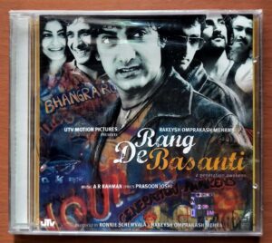 RANG DE BASANTI - A.R. Rahman Hindi Audio Cd (FACTORY SEALED PACK)