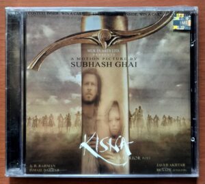 KISNA - A.R. Rahman Hindi Audio Cd (FACTORY SEALED PACK)