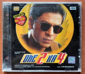 ONE 2 KA 4 - A.R. Rahman Hindi Audio Cd (FACTORY SEALED PACK)