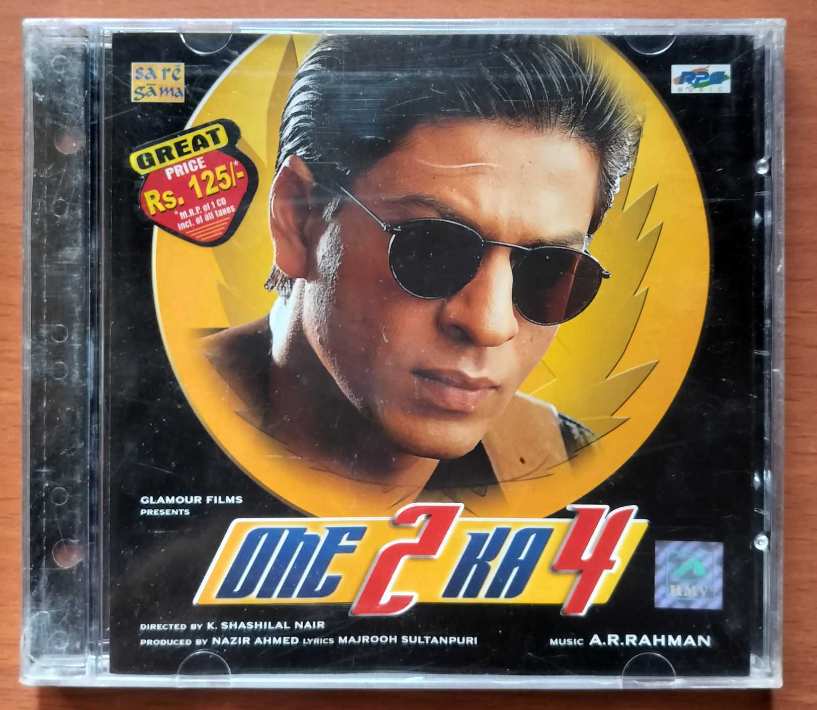 ONE 2 KA 4 - A.R. Rahman Hindi Audio Cd (FACTORY SEALED PACK)