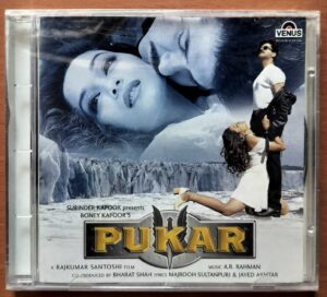 PUKAR - A.R. Rahman Hindi Film Audio Cd (FACTORY SEALED PACK)