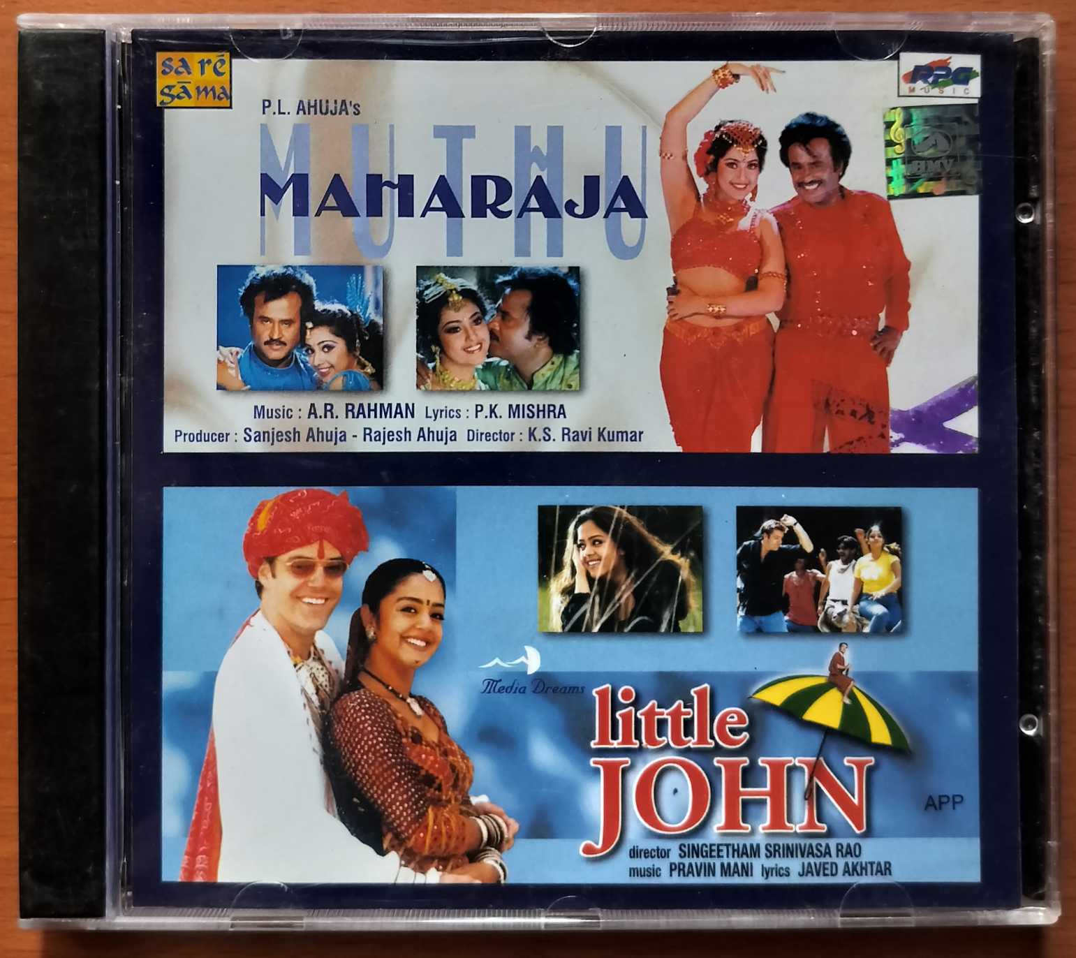 MUTHU MAHARAJA / LITTLE JOHN - A.R. Rahman Hindi Film Audio Cd