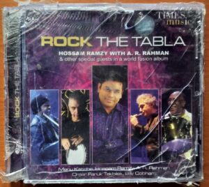 ROCK THE TABLA - A.R. Rahman Album Audio Cd (FACTORY SEALED PACK)