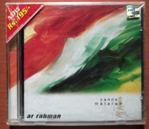 VANDE MATARAM - A.R. Rahman Album Audio Cd (FACTORY SEALED PACK)
