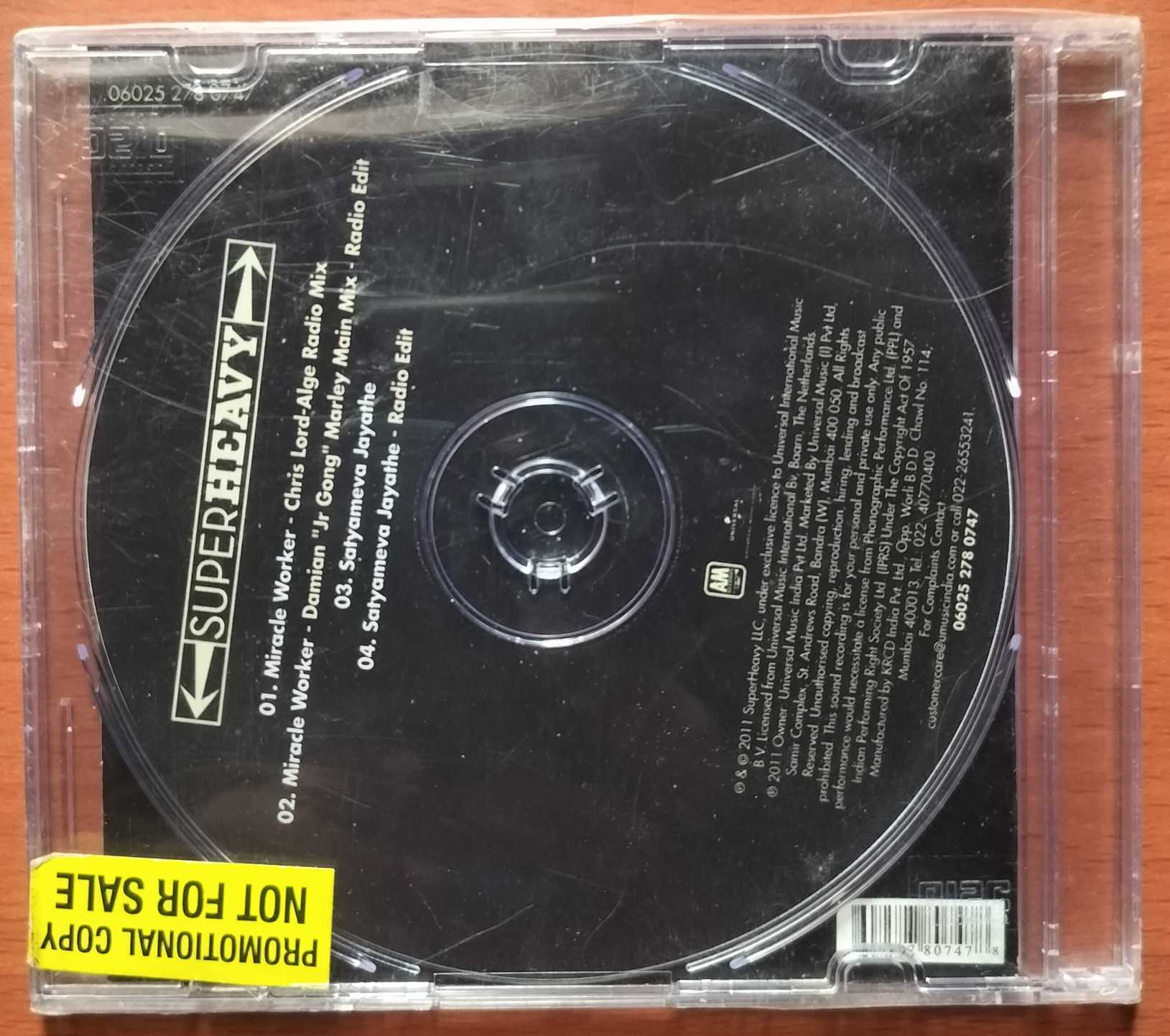 SUPER HEAVY - A.R. Rahman Album Audio CD (FACTORY SEALED PACK) - Image 2