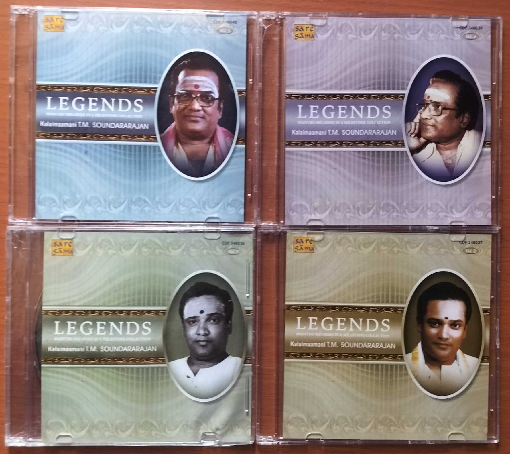 LEGENDS KALAIMAAMANI T.M. SOUNDARARAJAN - Tamil Premium Edition 5CD Pack Audio Cd - Image 2