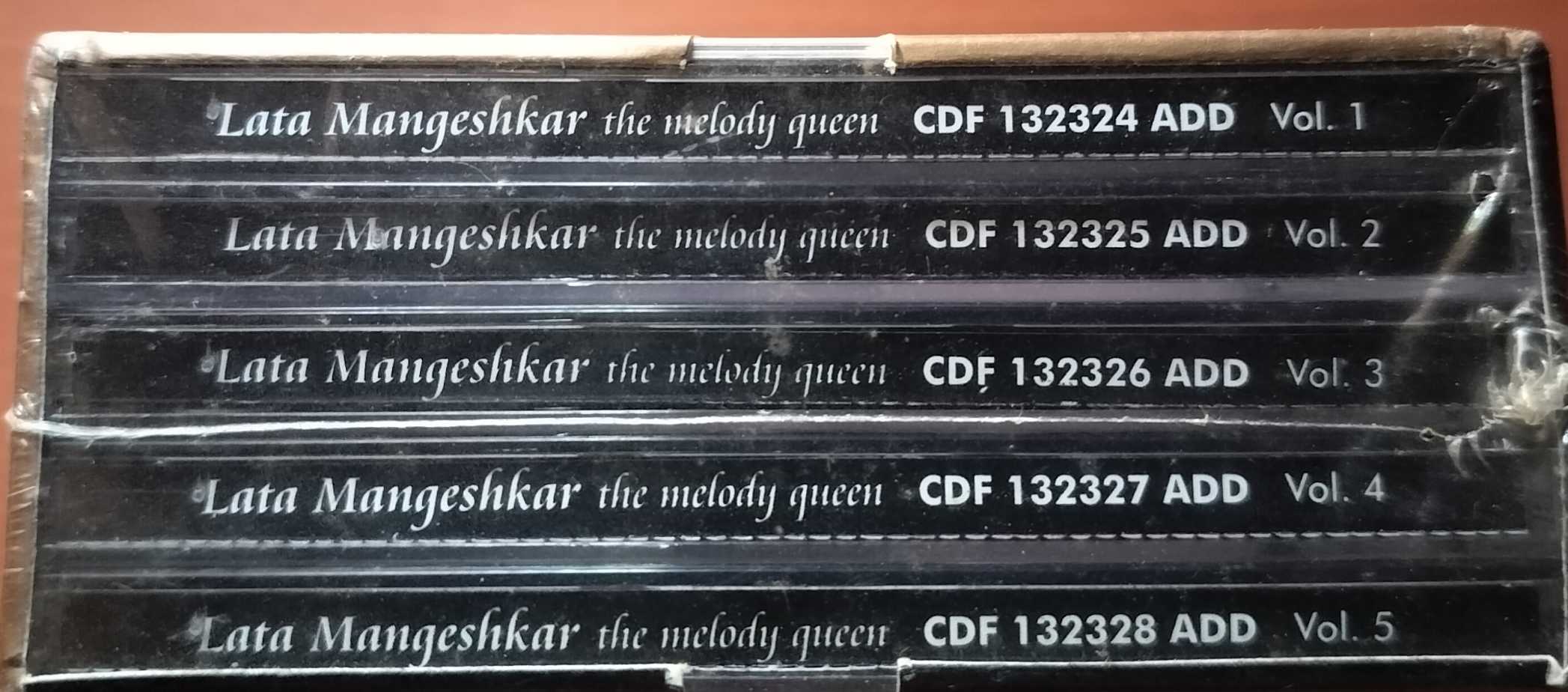 LEGENDS LATA MANGESHKAR THE MELODY QUEEN - Hindi Premium Edition 5CD Pack Audio Cd (FACTORY SEALED PACK) - Image 2