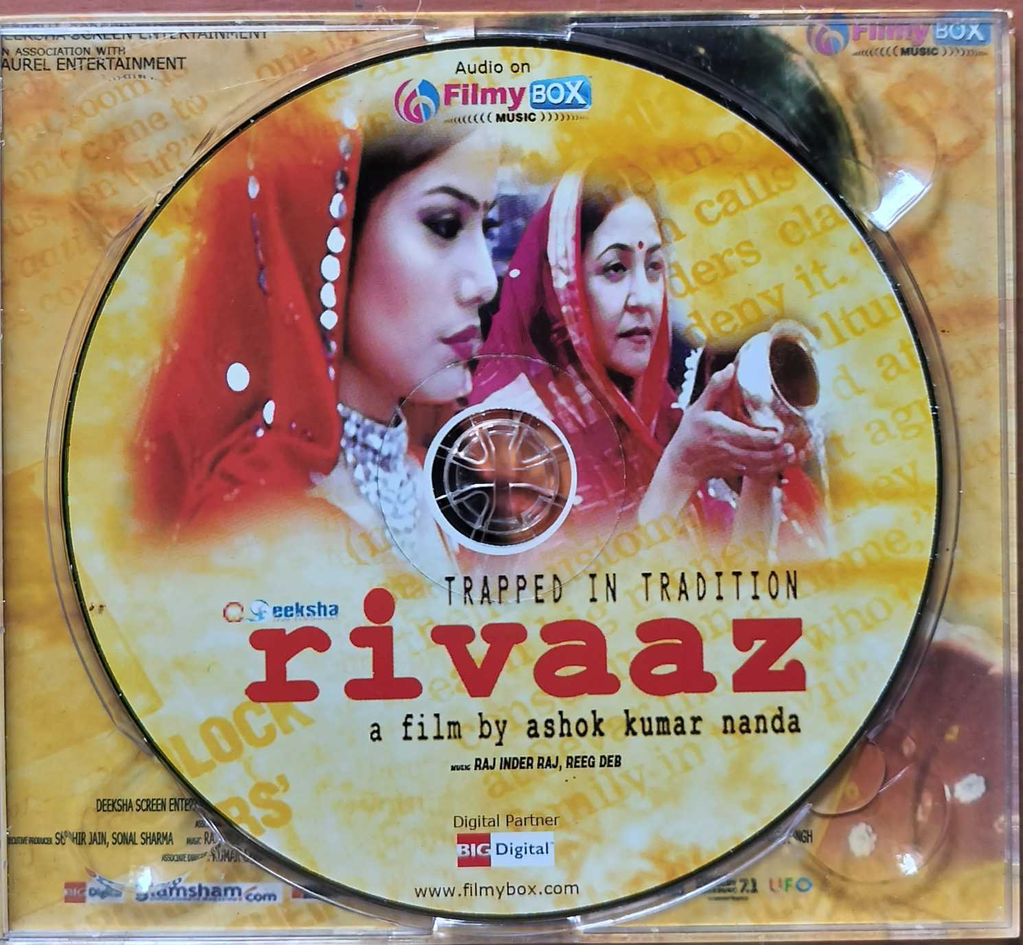 RIVAAZ - Raj Inder Raj Hindi Audio Cd - Image 2