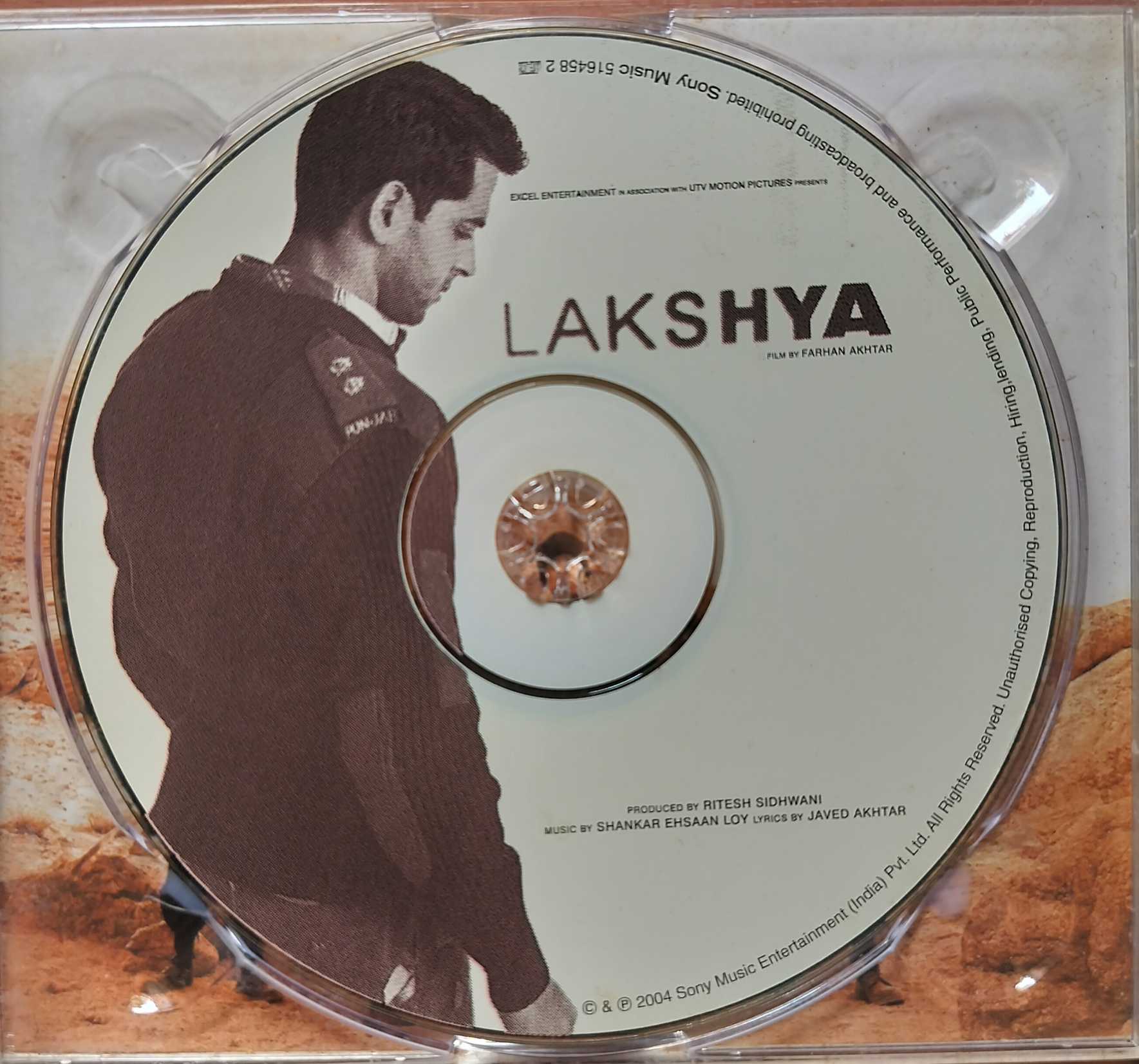 LAKSHYA - Shankar Ehsaan Loy Hindi Film Audio Cd - Image 2