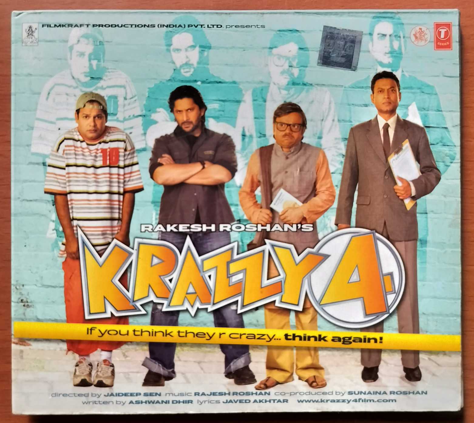KRAZZY 4 - Rajesh Roshan Hindi Film Audio Cd