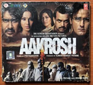 AAKROSH - Pritam Hindi Film Audio Cd (FACTORY SEALED PACK)