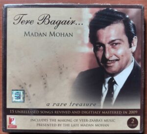 TERE BAGAIR MADAN MOHAN - Hindi Film Collection 2CD Pack Audio Cd (FACTORY SEALED PACK)