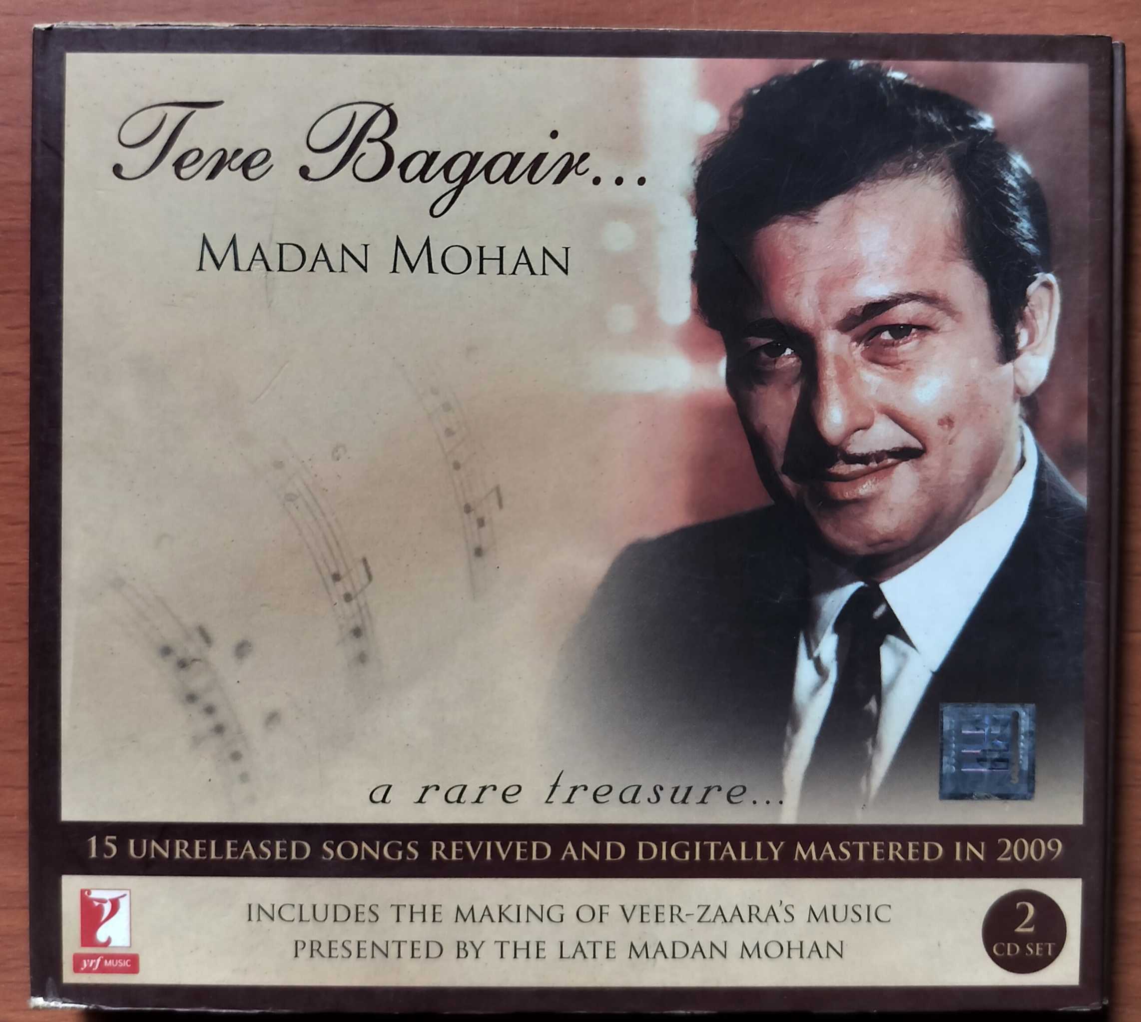 TERE BAGAIR MADAN MOHAN - Hindi Film Collection 2CD Pack Audio Cd