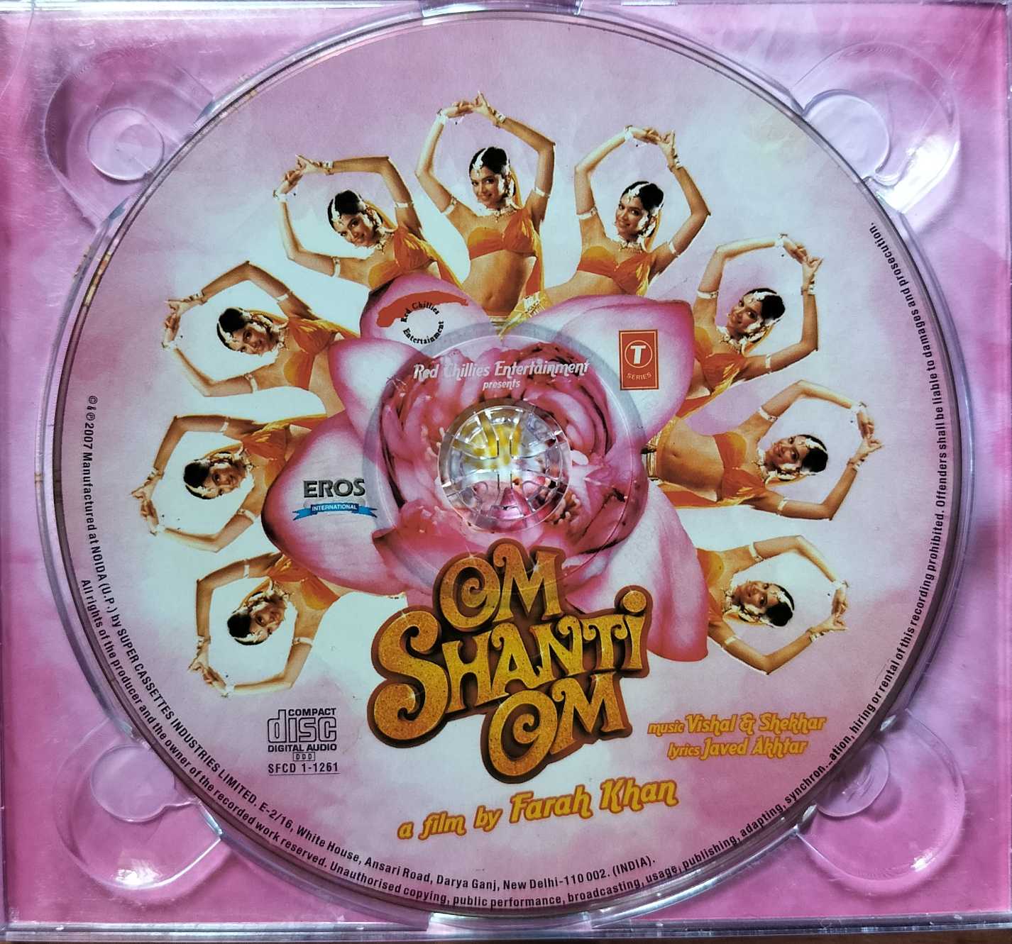 OM SHANTI OM - Vishal Dadlani Hindi Audio Cd - Image 2